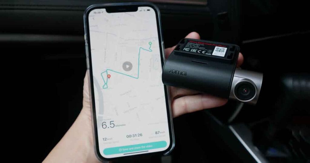 ฟังก์ชั่น GPS ในกล้องติดรถยนต์ 70mai ใช้ทําอะไร? 1 Benefit 70mai GPS 1024x538 1